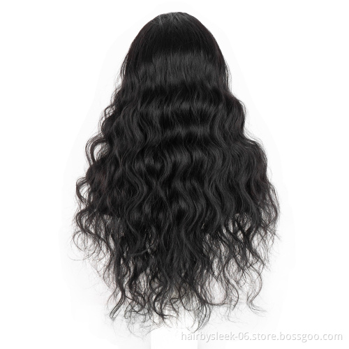 12A Fashion straight deep body wave braid different ombre colors synthetic hair headband wig Synthetic Hair Wig for black woman